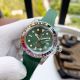 High Replica Rolex Submariner  Watch Black Face Rubber strap Rainbow Bezel  40mm (3)_th.jpg